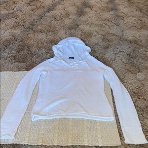 women’s white j crew sweater